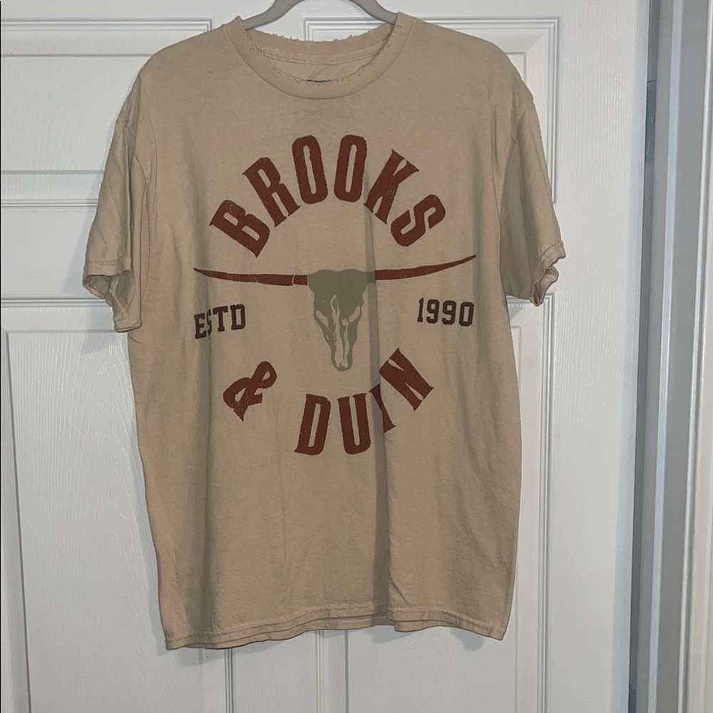 Tan Graphic T-Shirt